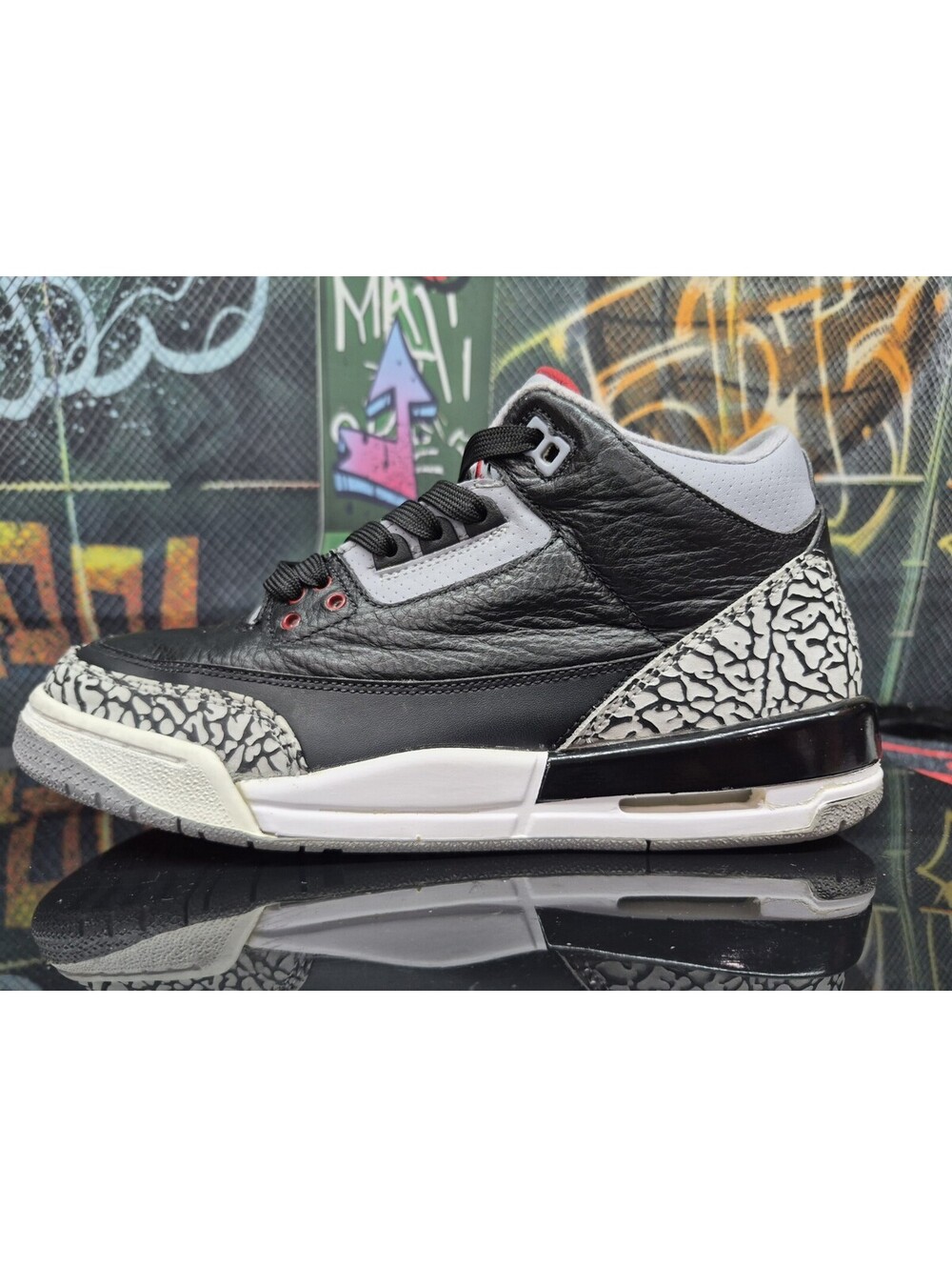 Jordan 3 Black Cement Retro "2011 OG RELEASED" 7M 7Y 8.5W  DM0967-010